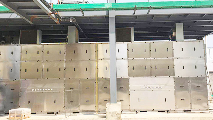 阿爾法藥業污泥低溫干化機應用